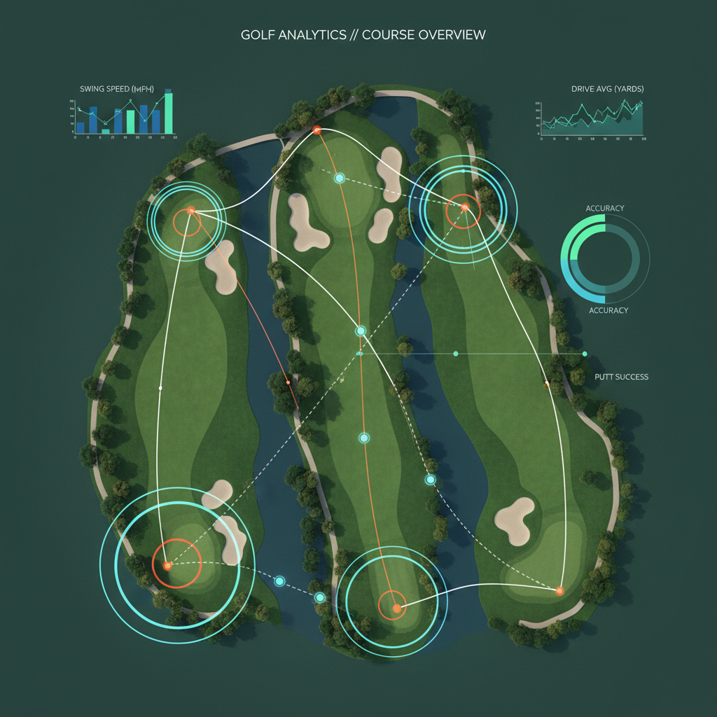 course overhead with data